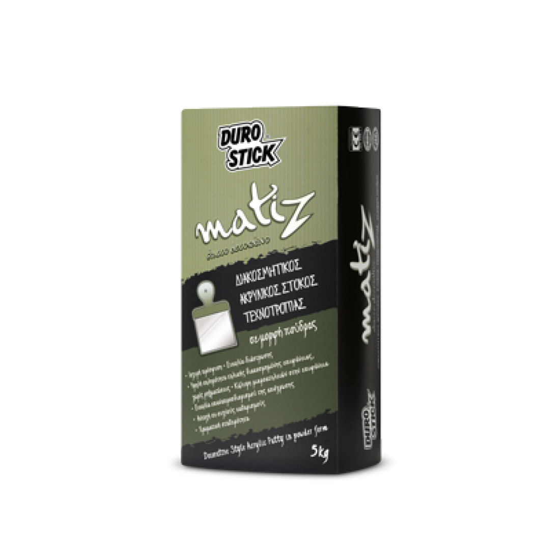 Φωτογραφία προϊόντος: DUROSTICK MATIZ STUCCO DECORATIVO 5KG