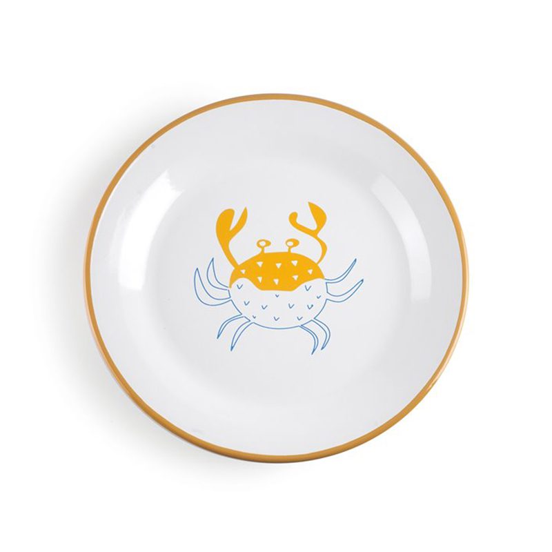 Φωτογραφία προϊόντος: Πιατέλα Εμαγιέ Seafood 28εκ. Ibili