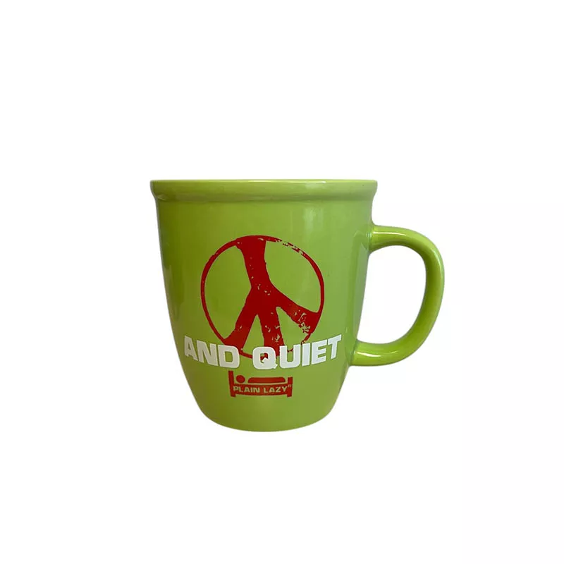 Φωτογραφία προϊόντος: Κούπα Plain Lazy Peace and Quiet | 400ml