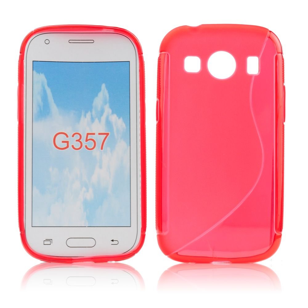 Φωτογραφία προϊόντος: Back Case S-line - SAMSUNG Galaxy Ace 4 G357FZ/Style LTE - red