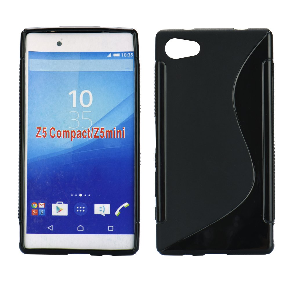 Φωτογραφία προϊόντος: Forcell Θήκη Back Cover S-Line για Sony Xperia Z5 mini (Μαύρο)