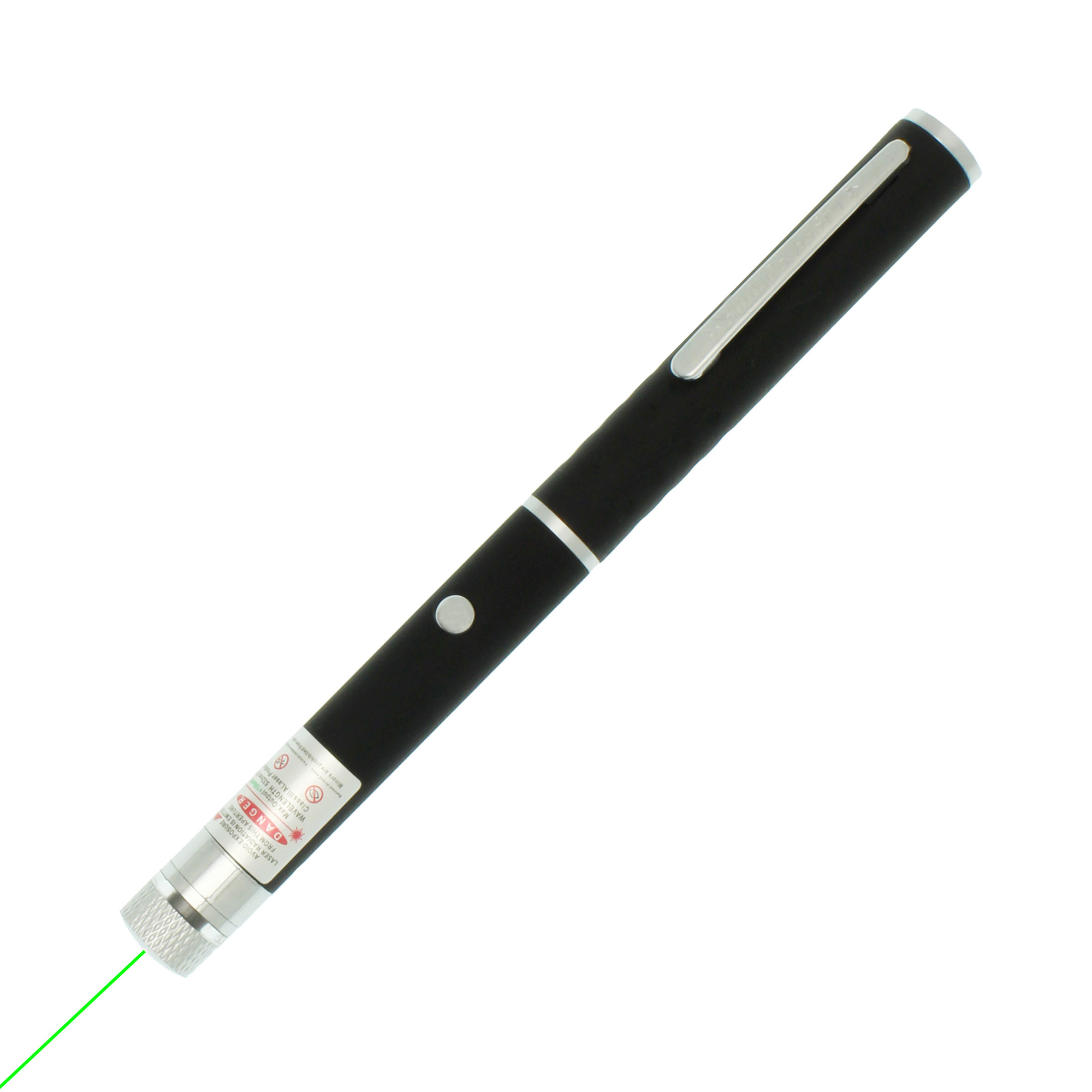 Φωτογραφία προϊόντος: Laser Pointer 100mW πράσινο με κεφαλή για εναλλακτικά σχέδια OEM