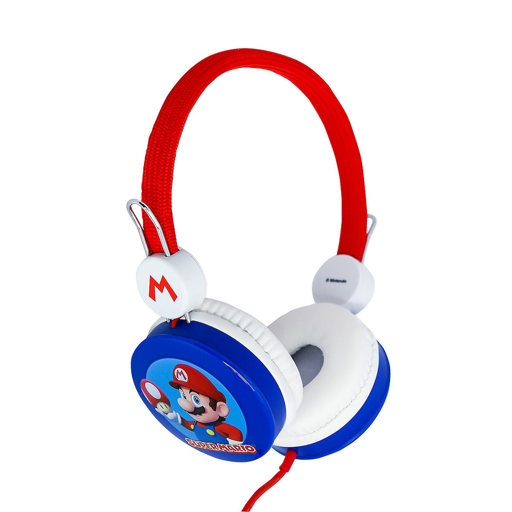 Φωτογραφία προϊόντος: OTL Super Mario Kids Core SM1108 On Ear Παιδικά Ακουστικά Red/Blue