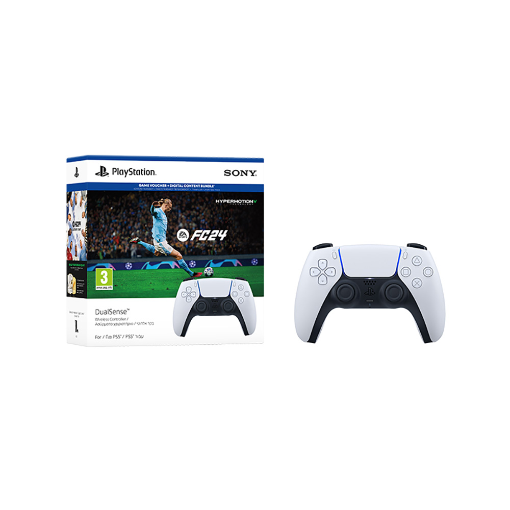Φωτογραφία προϊόντος: Sony DualSense Wireless Controller Λευκό & Bundle με FC24