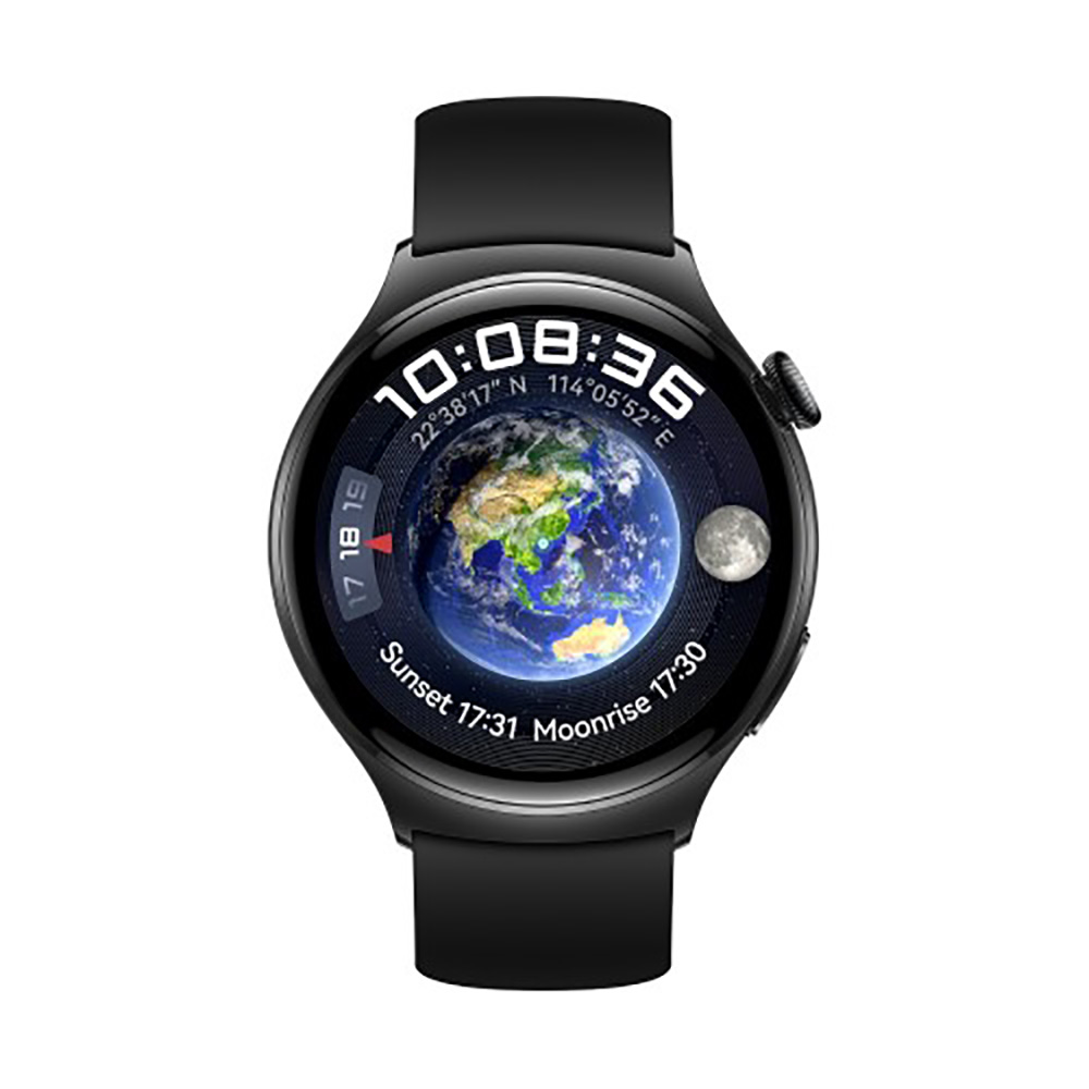 Φωτογραφία προϊόντος: Huawei Watch 4 Stainless Steel 46mm Αδιάβροχο με eSIM και Παλμογράφο Black