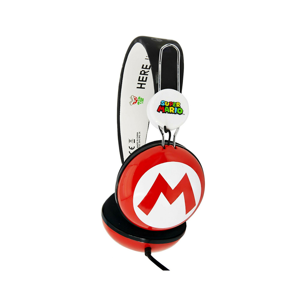 Φωτογραφία προϊόντος: OTL Tween Super Mario Icon On Ear Παιδικά Ακουστικά (On-Ear, Ενσύρματα)