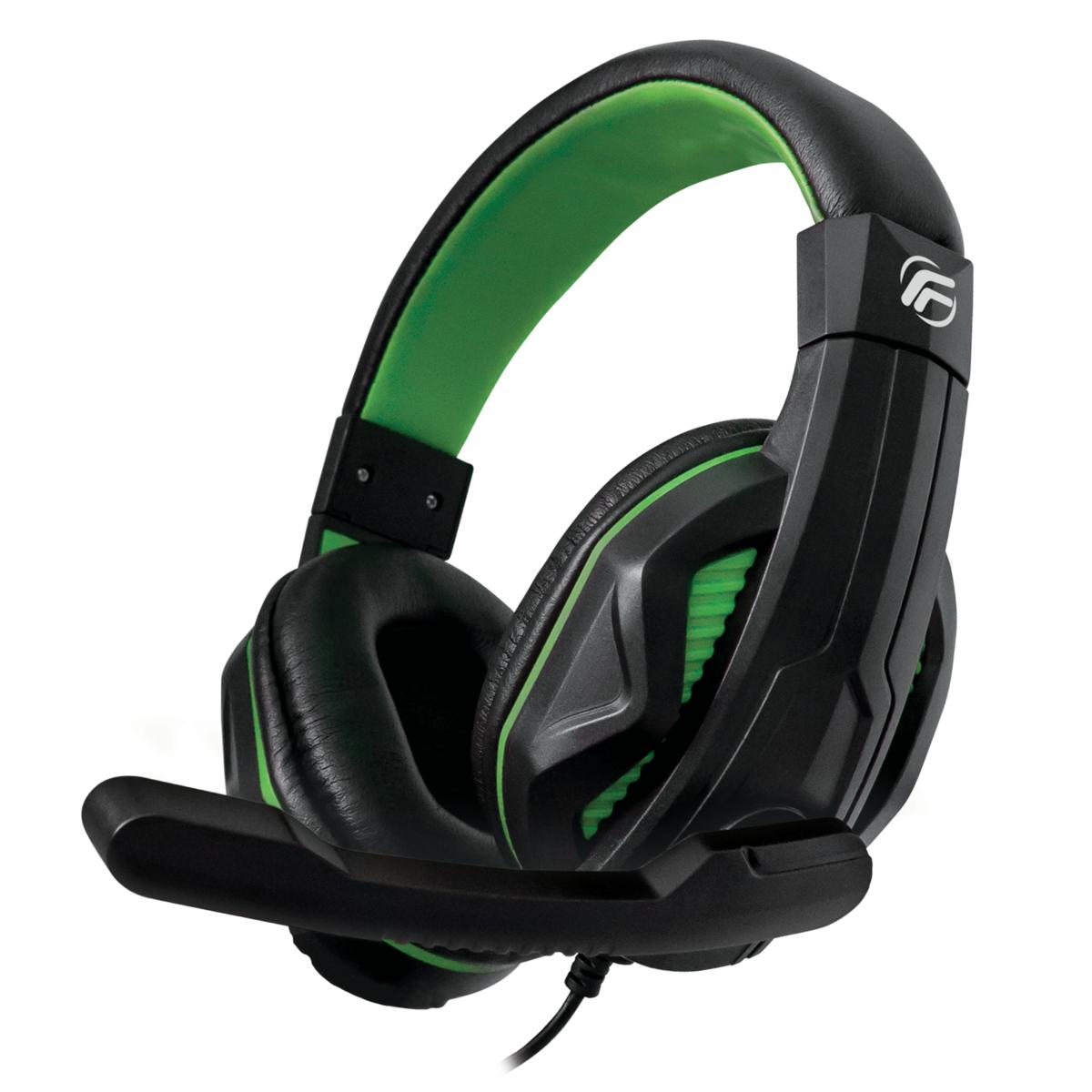 Φωτογραφία προϊόντος: Fenner Tech Gaming Ακουστικά PC/Console (Πράσινα) με Μικρόφωνο