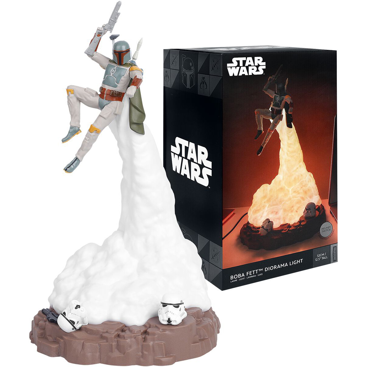 Φωτογραφία προϊόντος: Paladone Boba Fett Diorama Star Wars φωτιστικό διακοσμητικό