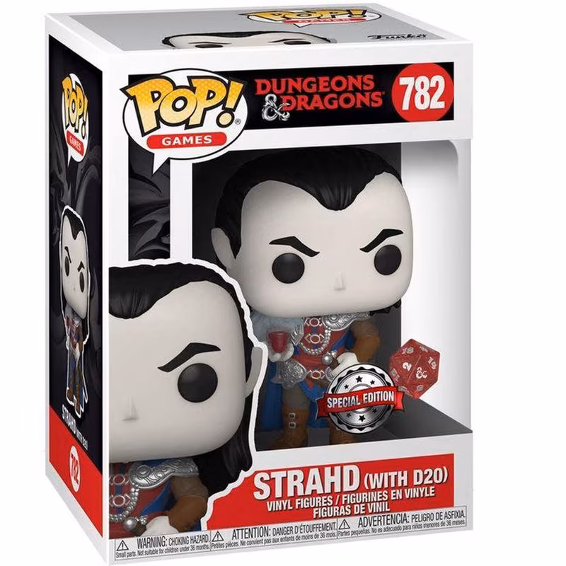 Φωτογραφία προϊόντος: Funko POP! Dungeons & Dragons Strahd (With D20) (Special Edition) 782