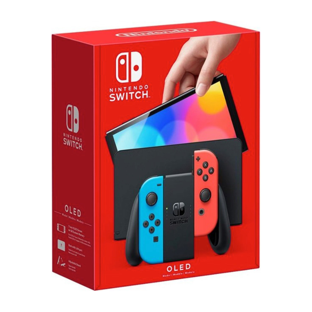 Φωτογραφία προϊόντος: Nintendo Switch OLED 64GB (Neon Blue και Κόκκινο Neon)