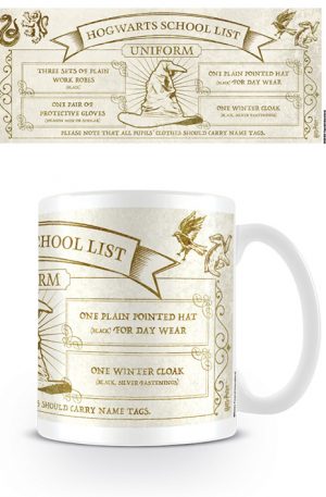 Φωτογραφία προϊόντος: Harry Potter - Hogwarts School List Uniform Mug