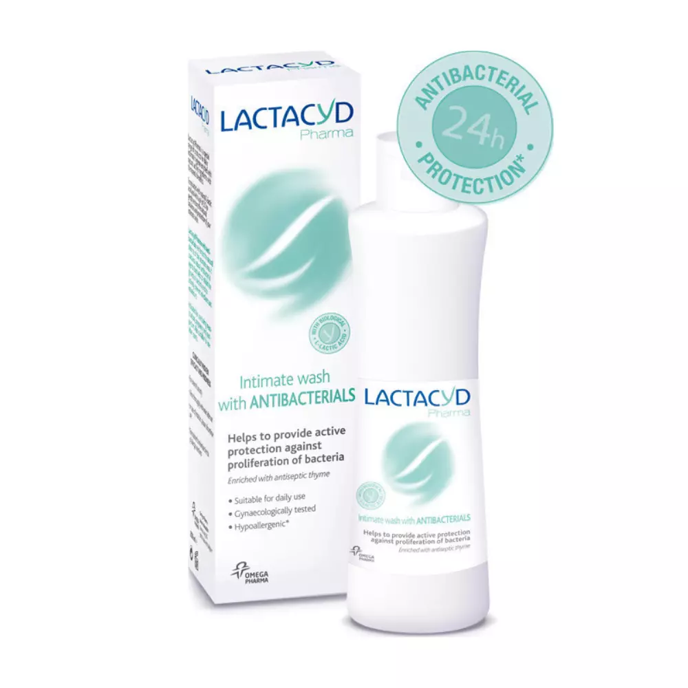 Φωτογραφία προϊόντος: Lactacyd Pharma Antibacterials Wash Αντιβακτηριακό Υγρό Καθαρισμού 250ml