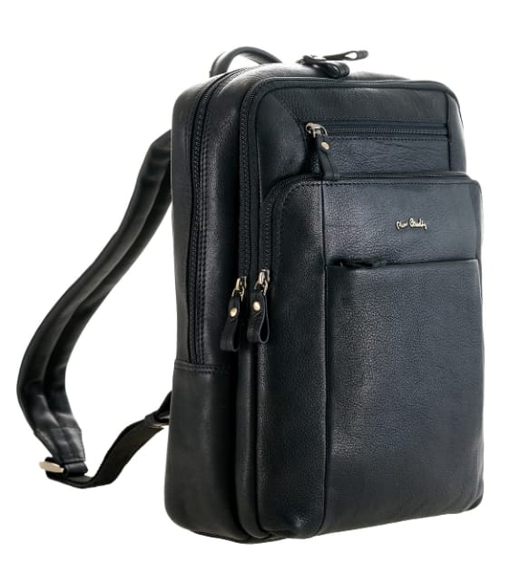 Φωτογραφία προϊόντος: Σακίδιο πλάτης backpack Pierre Cardin, γνήσιο δέρμα, χρώμα κονιάκ, 16423 Tilak112