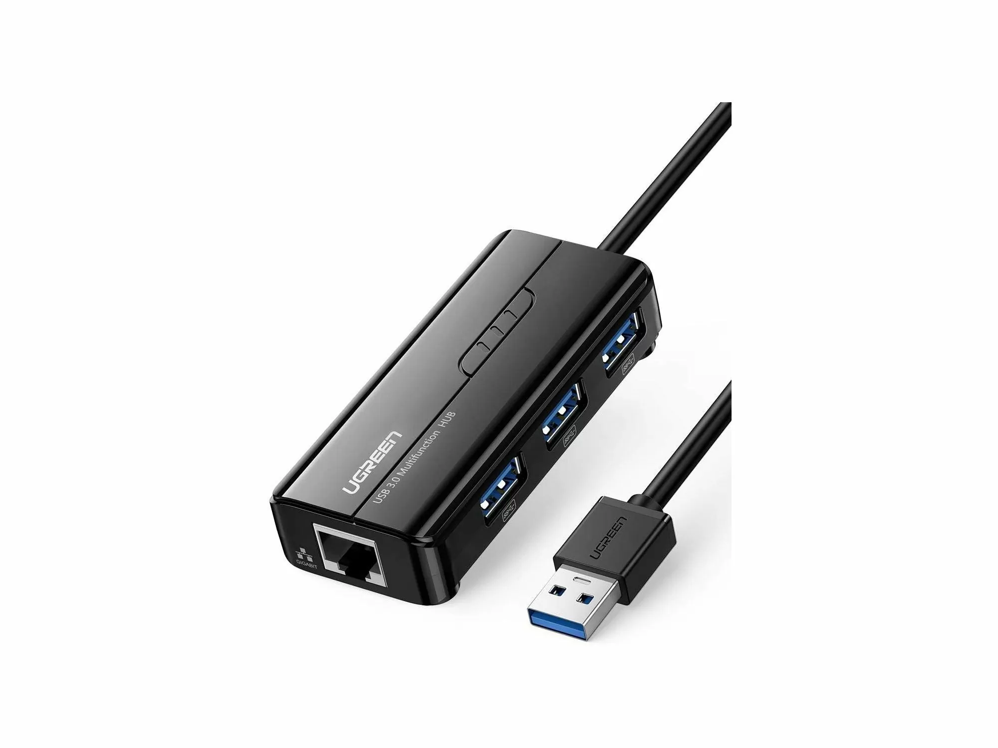 Φωτογραφία προϊόντος: USB Hub Ugreen CR113 4-Port USB 3.0 Μαύρο 1m 20291