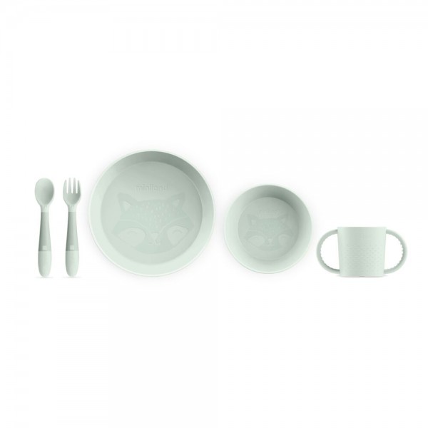 Φωτογραφία προϊόντος: ΣΕΤ ΦΑΓΗΤΟΥ Miniland MEAL SET ROUND MINT