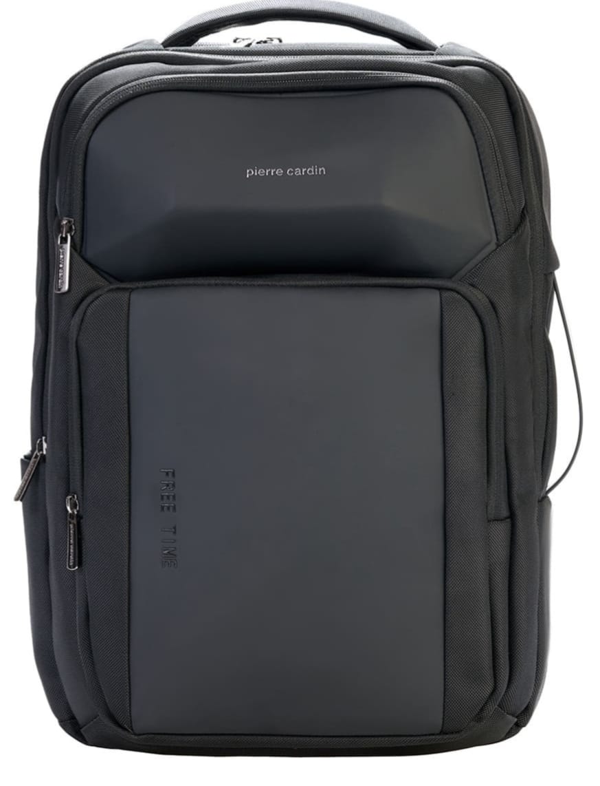 Φωτογραφία προϊόντος: Ανδρικό σακίδιο backpack Pierre Cardin αδιάβροχο μαύρο ALAN05 4456