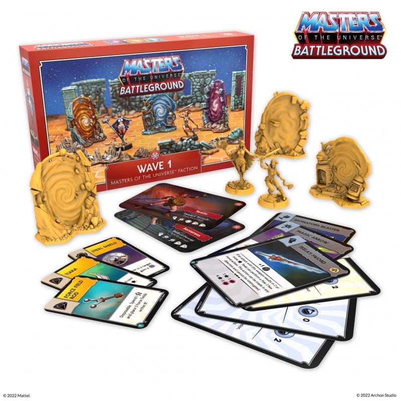 Φωτογραφία προϊόντος: Archon Studio Masters of the Universe: Battleground - Wave 1: Masters of the Universe Faction
