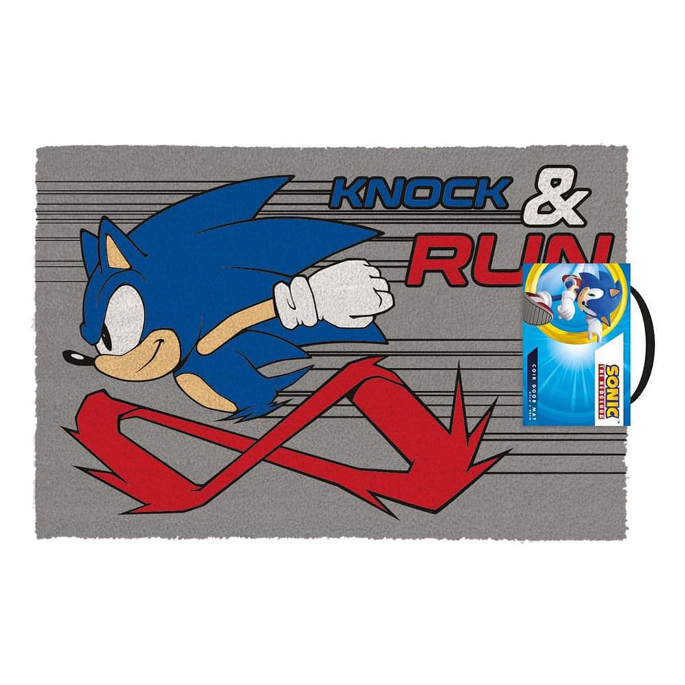 Φωτογραφία προϊόντος: Pyramid International Pyramid Interational Sonic The Hedgehog Doormat Knock And Run 40 x 60 cm