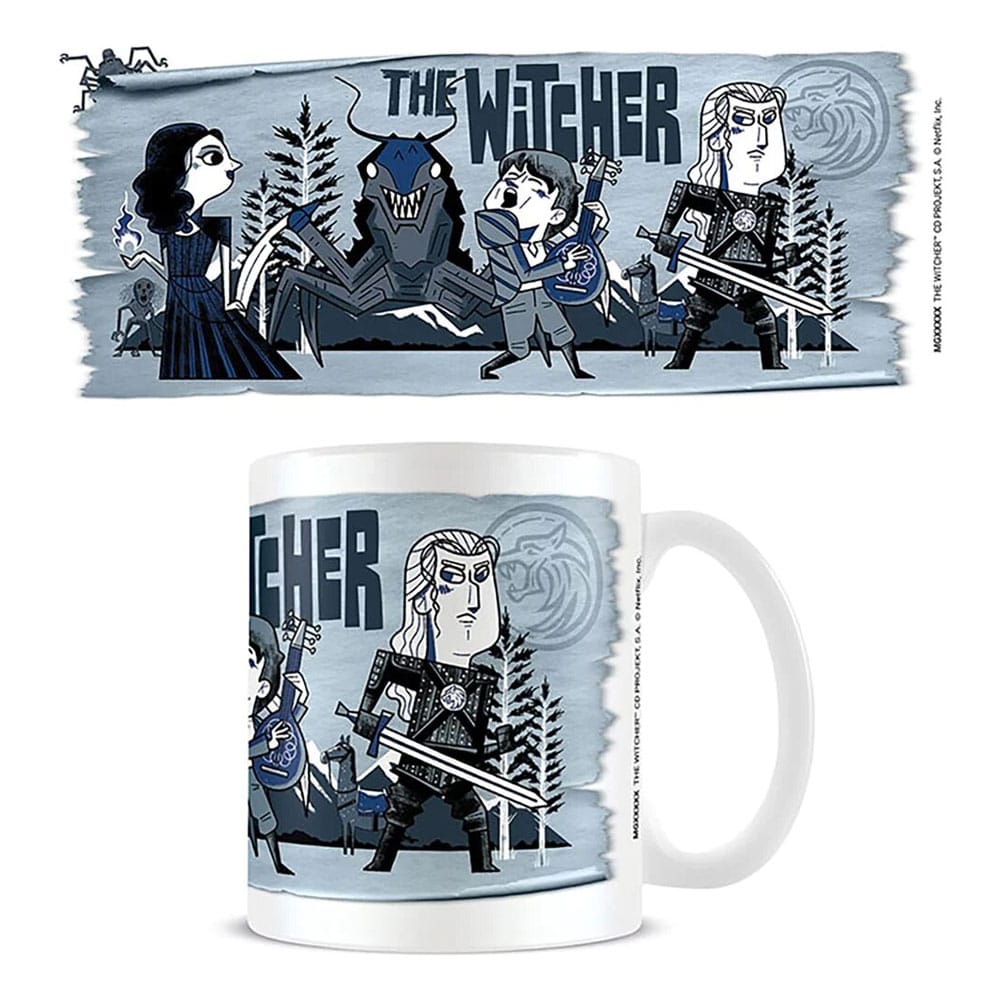 Φωτογραφία προϊόντος: Pyramid International Pyramid Interational The Witcher Illustrated Adventure Ceramic Mug