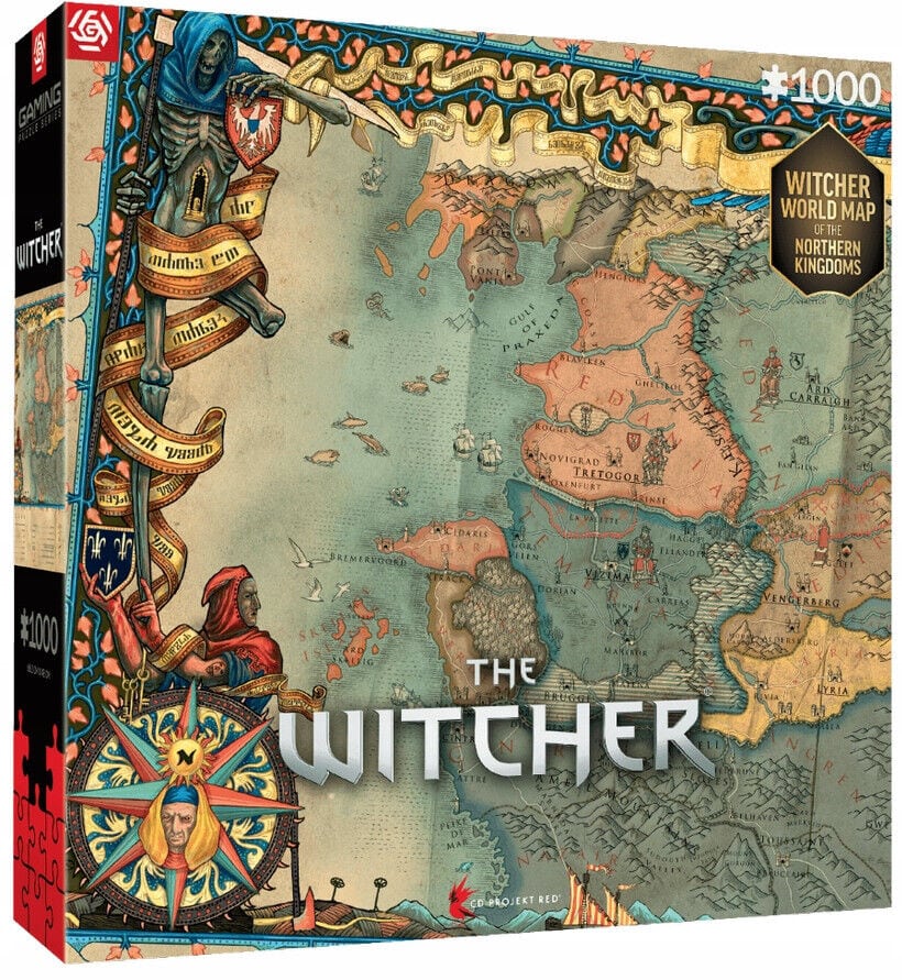Φωτογραφία προϊόντος: GR Good Loot The Witcher 3 The Northern Kingdoms Puzzle (1000 pieces)
