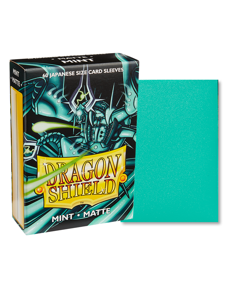 Φωτογραφία προϊόντος: Dragon Shield Japanese Size Sleeves Matte Mint (60)