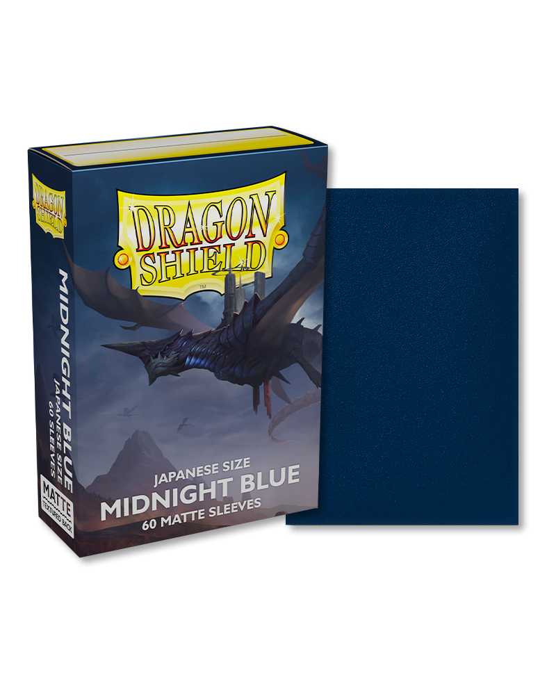 Φωτογραφία προϊόντος: Dragon Shield Japanese Size Sleeves Matte Midnight Blue (60)