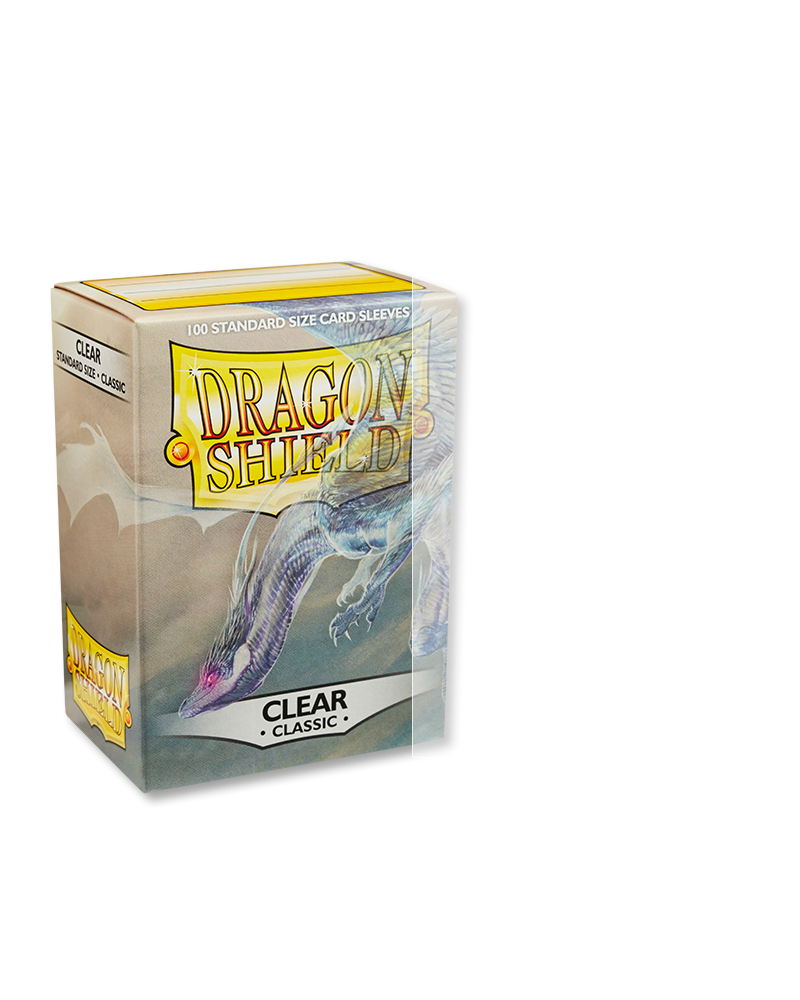 Φωτογραφία προϊόντος: Dragon Shield Standard Size Sleeves Classic Clear (100)