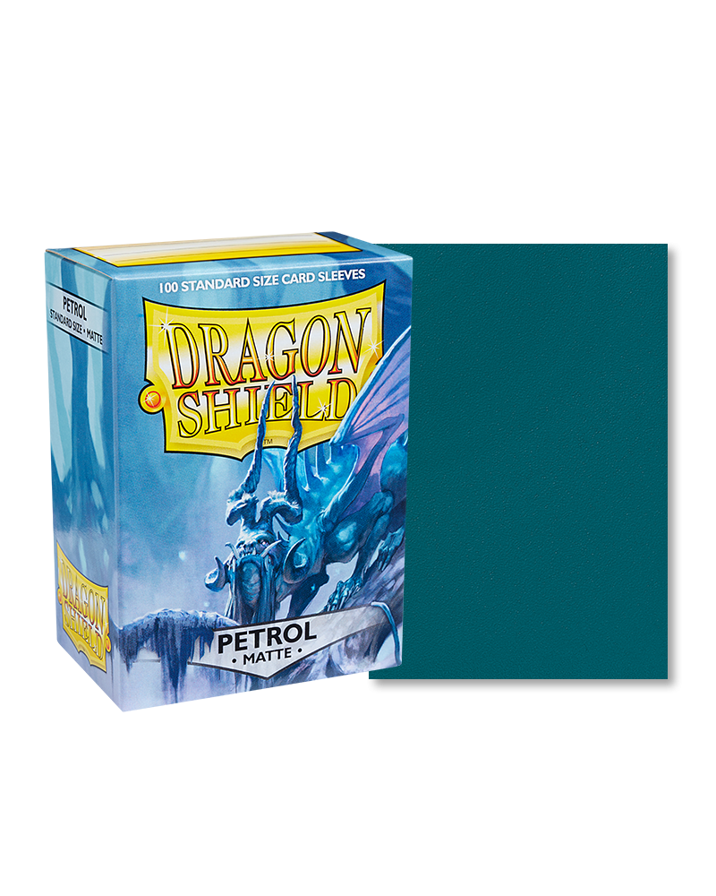 Φωτογραφία προϊόντος: Dragon Shield Standard Size Sleeves Matte Petrol (100)