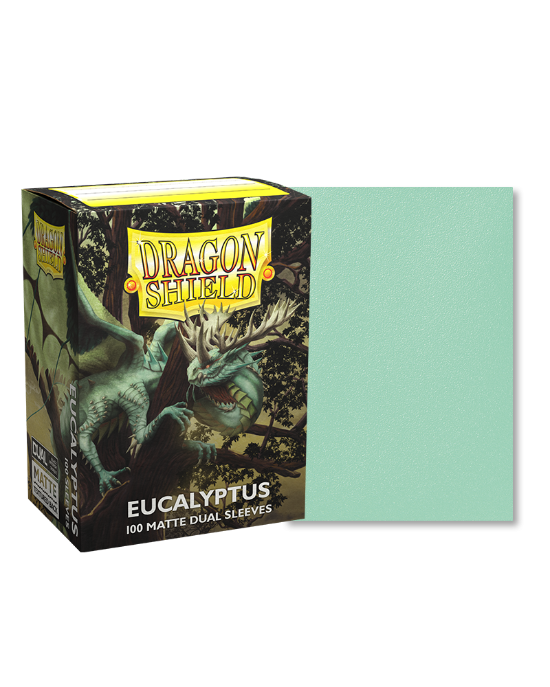 Φωτογραφία προϊόντος: Dragon Shield Standard Size Sleeves Dual Matte Eucalyptus (100)