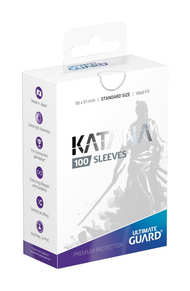 Φωτογραφία προϊόντος: Ultimate Guard Katana Sleeves Standard Size White (100)
