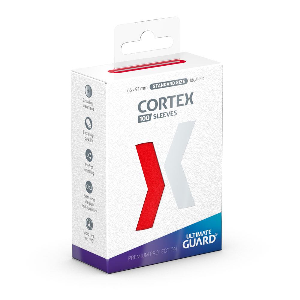 Φωτογραφία προϊόντος: Ultimate Guard Cortex Sleeves Standard Size Red (100)