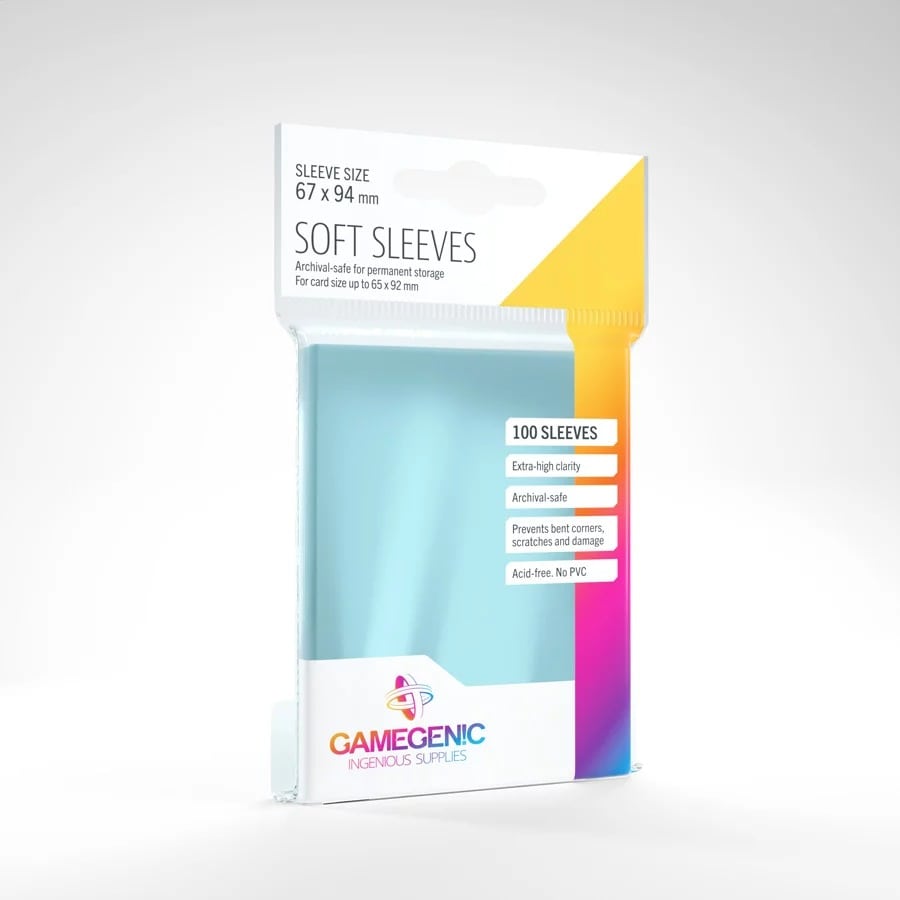 Φωτογραφία προϊόντος: Gamegenic Soft Sleeves (100)