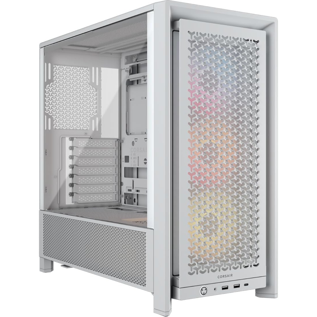 Φωτογραφία προϊόντος: Corsair Case 4000D FRAME ARGB (Mid-Tower, TG, White)