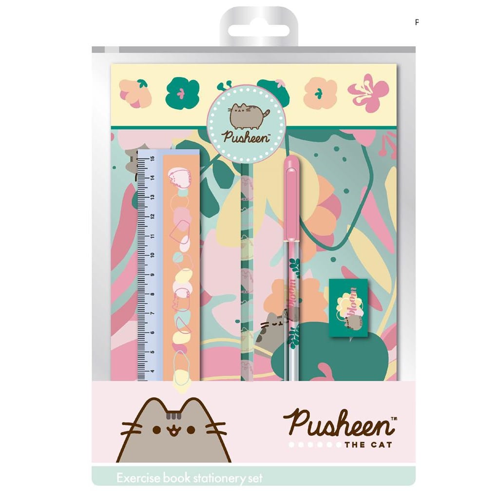 Φωτογραφία προϊόντος: Pyramid International Collectible Stationery Set Pusheen (Botanical) Exercise Book