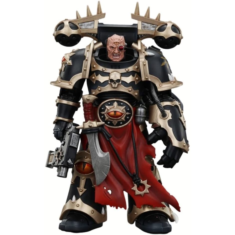 Φωτογραφία προϊόντος: Joy Toy Warhammer 40K Action Figure Chaos Space Marines Black Legion Chosen with Bolt Pistol and Power Fist (6927054400966)