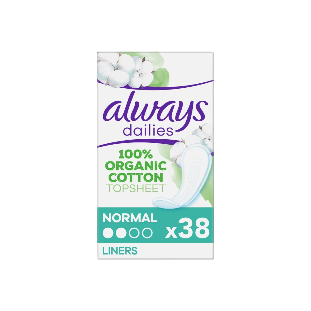 Φωτογραφία προϊόντος: Always Dailies Cotton Protection Normal Σερβιετάκια 38τμχ