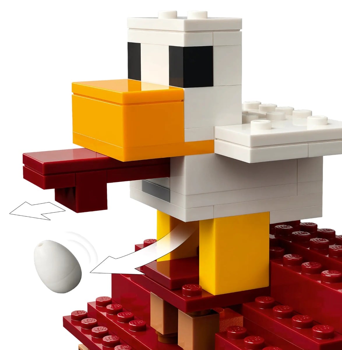 Φωτογραφία προϊόντος: Lego Minecraft The Ghast Balloon Village Attack (21273)