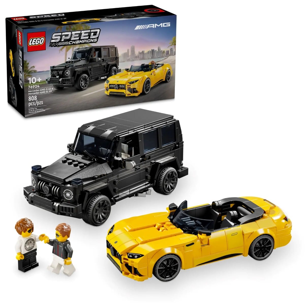 Φωτογραφία προϊόντος: LEGO® Speed Champions: Mercedes-AMG G 63 & Mercedes-AMG SL 63 (76924)