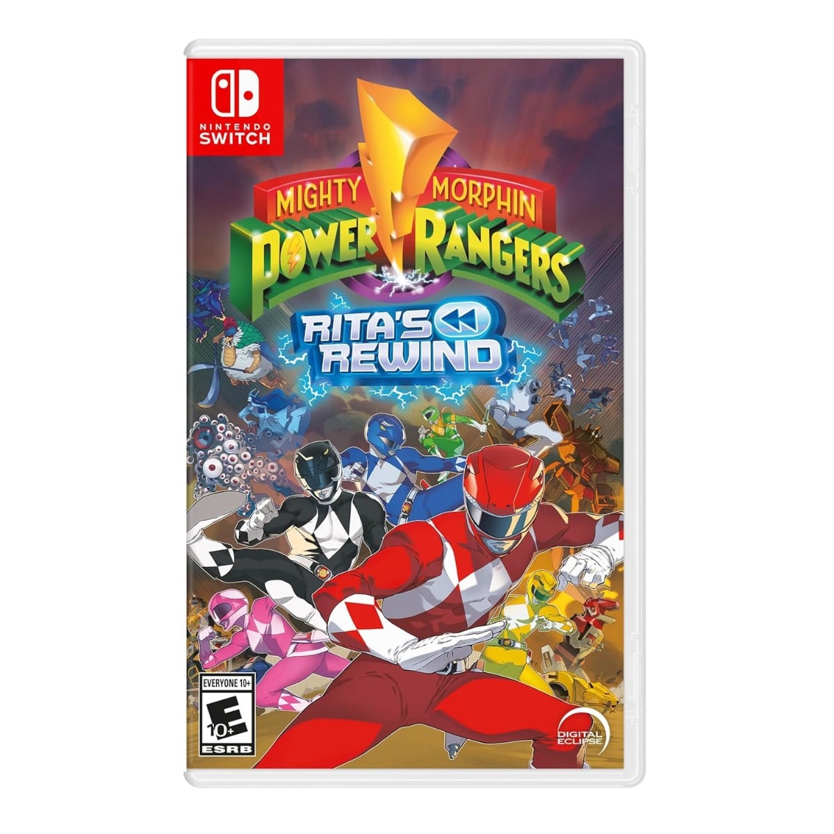 Φωτογραφία προϊόντος: U & I Mighty Morphin Power Rangers Rita's Rewind Switch Game