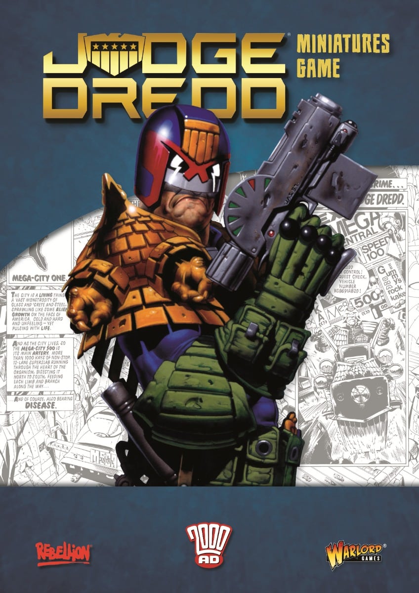 Φωτογραφία προϊόντος: GR Warlord Games Judge Dredd Rulebook
