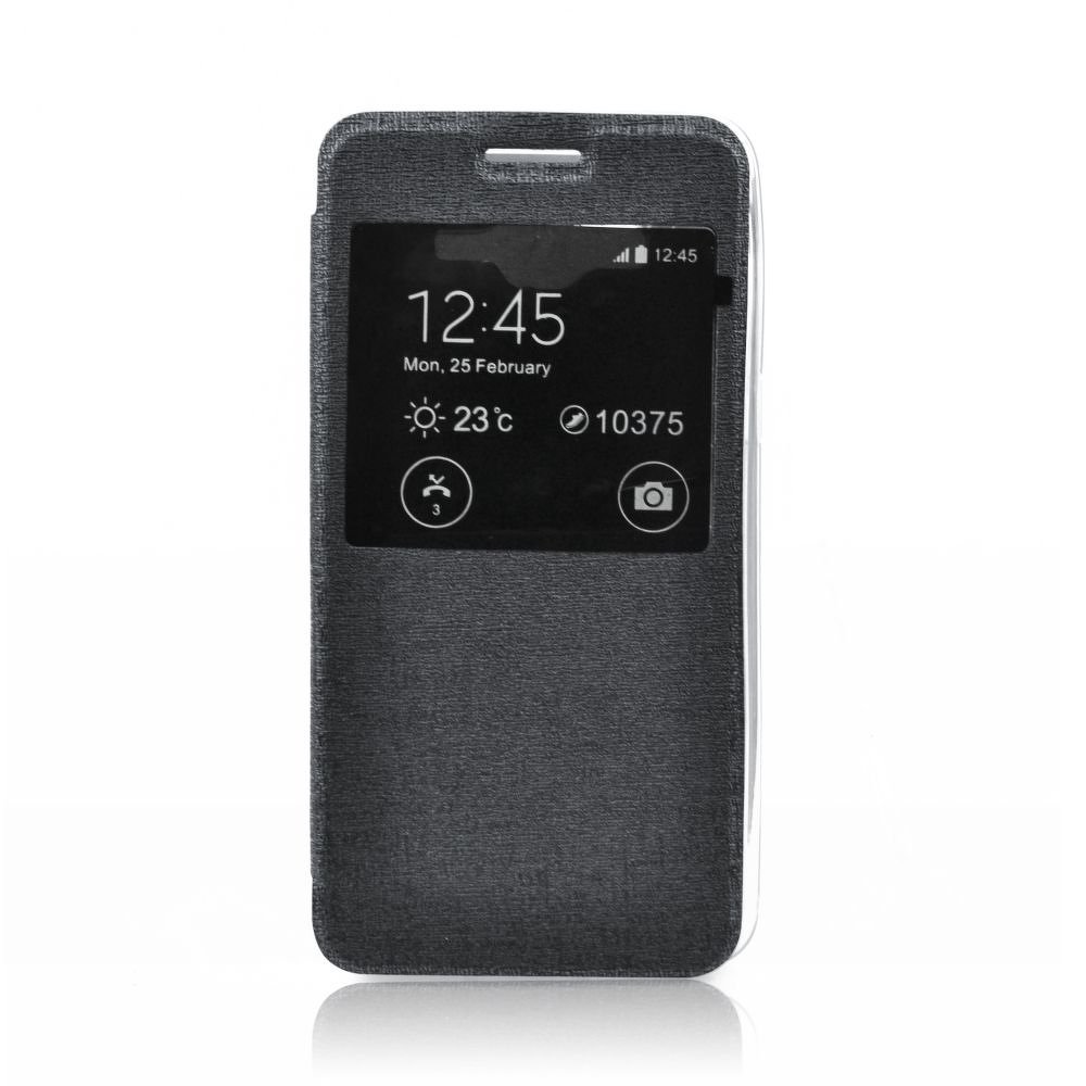 Φωτογραφία προϊόντος: Θήκη Book Case S-View Flexi Forcell για Apple Iphone 5/5S (Μαύρο)