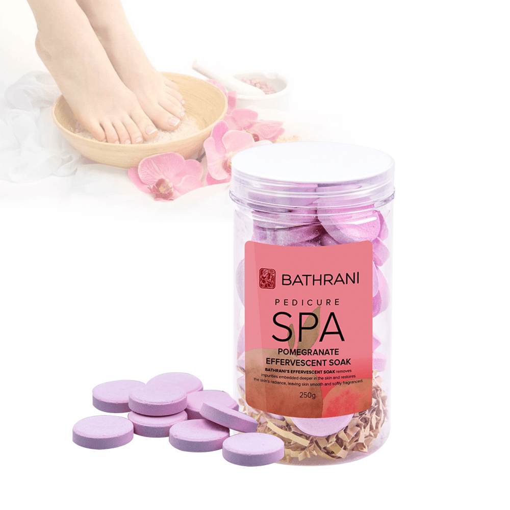 Φωτογραφία προϊόντος: Ταμπλέτες SPA Πεντικιούρ 250gr Ρόδι (OEM)