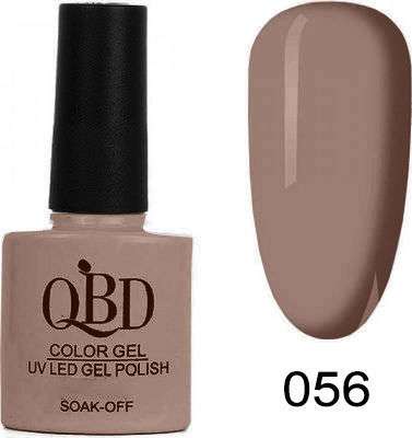 Φωτογραφία προϊόντος: QBD Ημιμόνιμο βερνίκι Color Gel UV/LED Gel Polish 056
