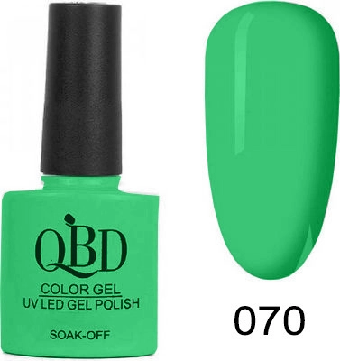Φωτογραφία προϊόντος: QBD Ημιμόνιμο Βερνίκι Color Gel UV/LED Gel Polish 070