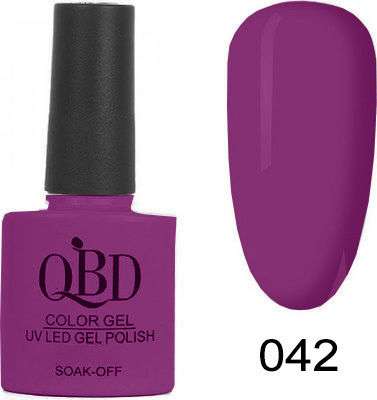 Φωτογραφία προϊόντος: QBD Ημιμόνιμο βερνίκι Color Gel UV/LED 042