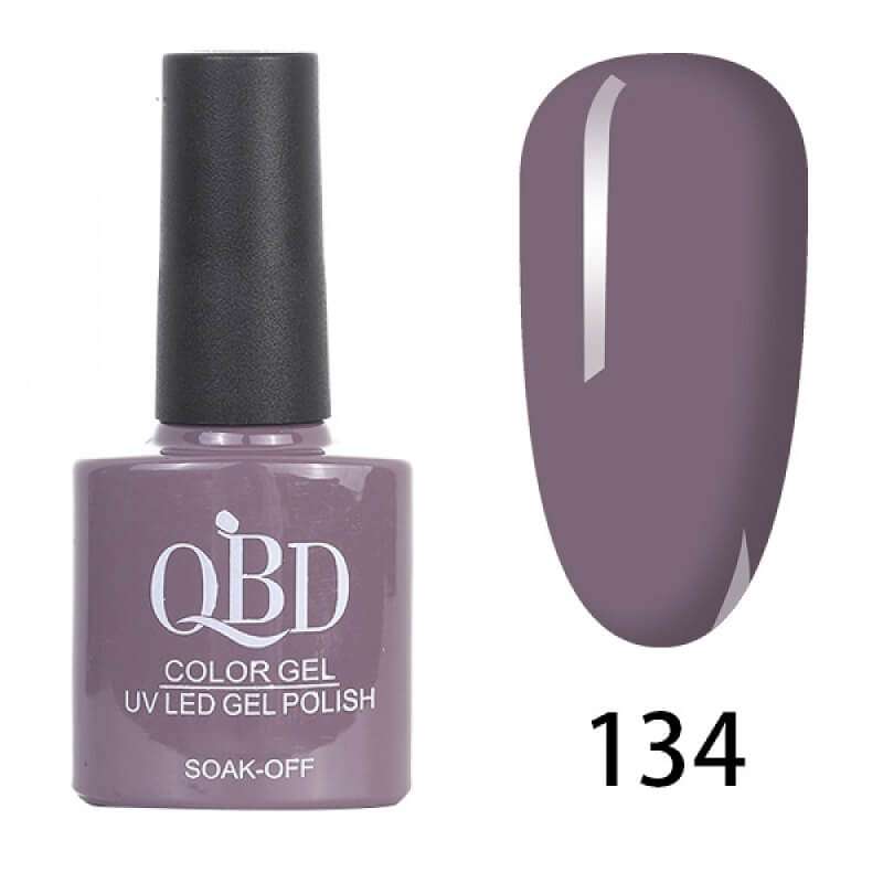 Φωτογραφία προϊόντος: QBD Ημιμόνιμο Βερνίκι Color Gel UV/LED Gel Polish 134