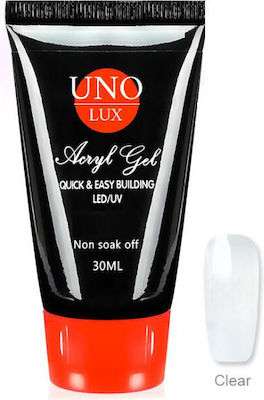 Φωτογραφία προϊόντος: Uno Lux Acrygel UV/LED Clear 30ml