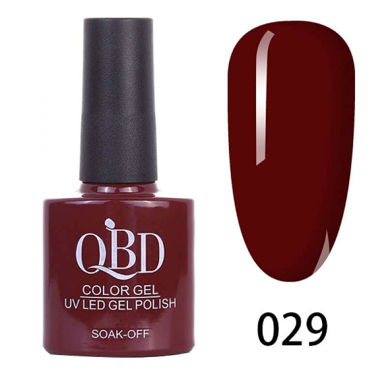Φωτογραφία προϊόντος: QBD Ημιμόνιμο Βερνίκι Color Gel UV/LED 029