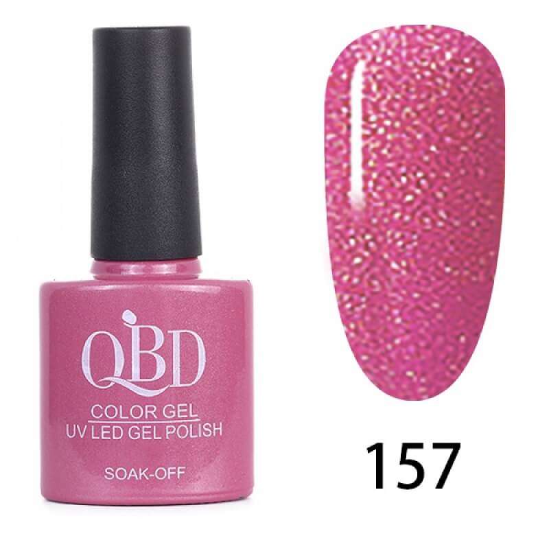 Φωτογραφία προϊόντος: QBD Ημιμόνιμο βερνίκι Color Gel UV/Led Gel Polish 157