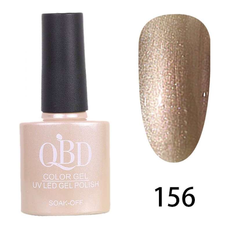 Φωτογραφία προϊόντος: QBD Ημιμόνιμο βερνίκι color gel UV/LED Gel Polish 156